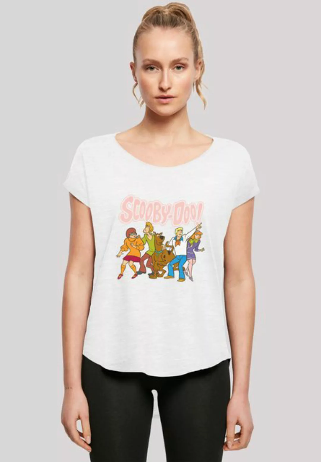 F4NT4STIC T-Shirt Scooby Doo Classic Group Damen,Premium Merch,Lang,Longshi günstig online kaufen