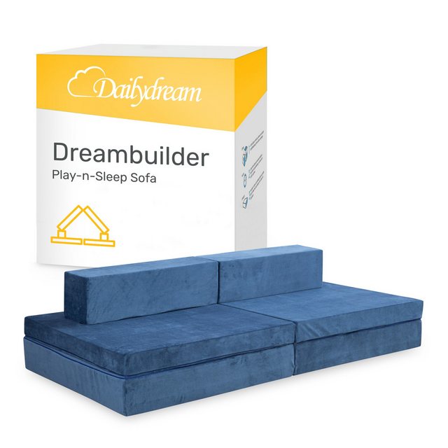 Dailydream Kindersofa Dailydream Dreambuilder Play-n-Sleep Spielsofa für Ki günstig online kaufen