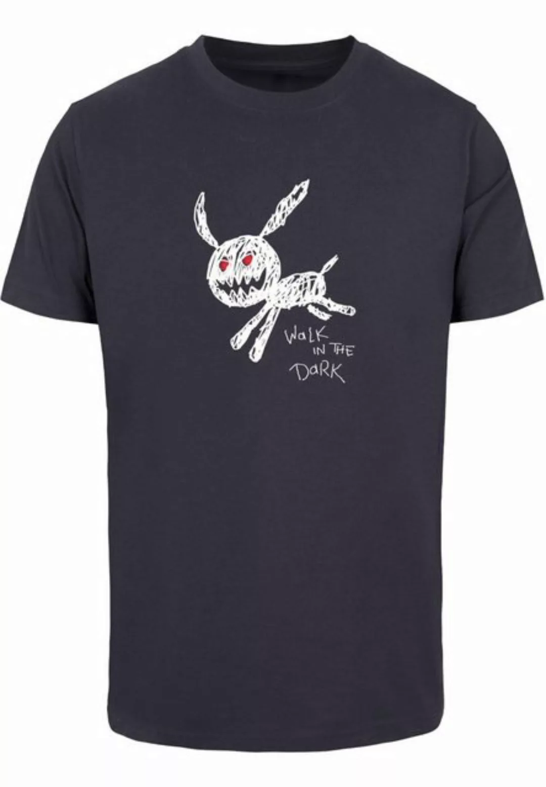 MisterTee T-Shirt MisterTee Herren Walk In The Dark Tee (1-tlg) günstig online kaufen