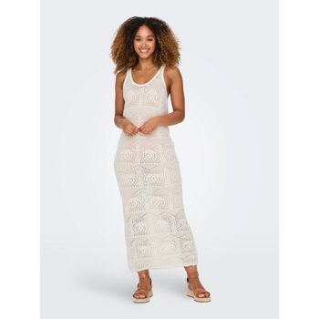 Only  Maxikleider 15323934 BEACH LIFE-EGGNOG günstig online kaufen