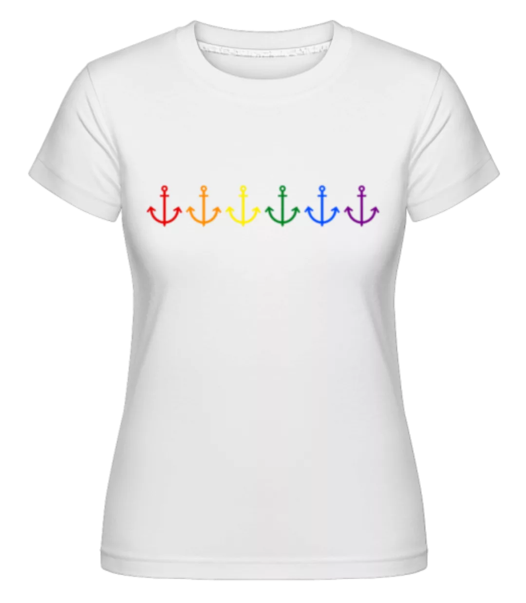 LGBTQ Anker · Shirtinator Frauen T-Shirt günstig online kaufen