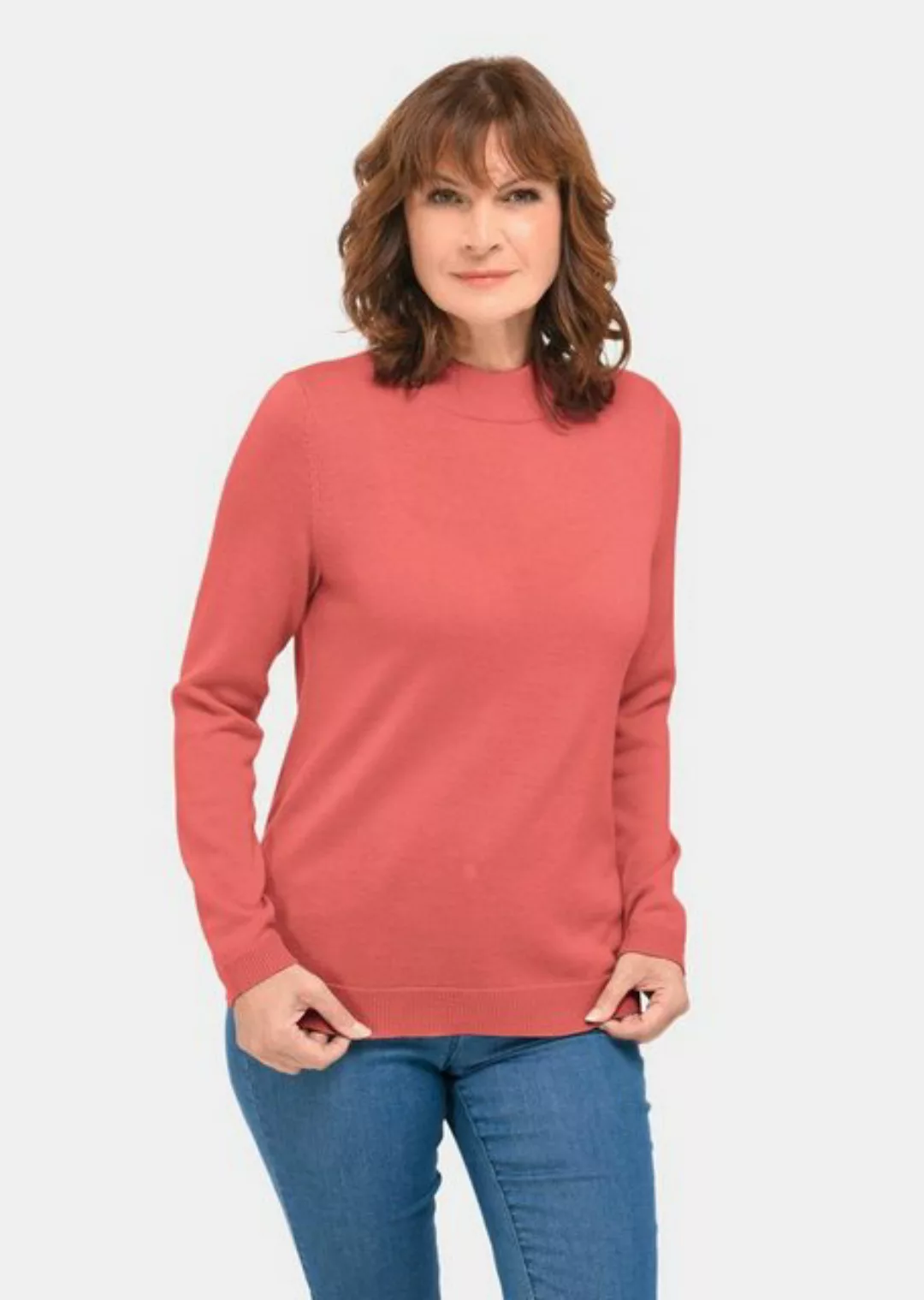 GOLDNER Strickpullover Temperaturausgleichender Pullover aus Merinowolle günstig online kaufen