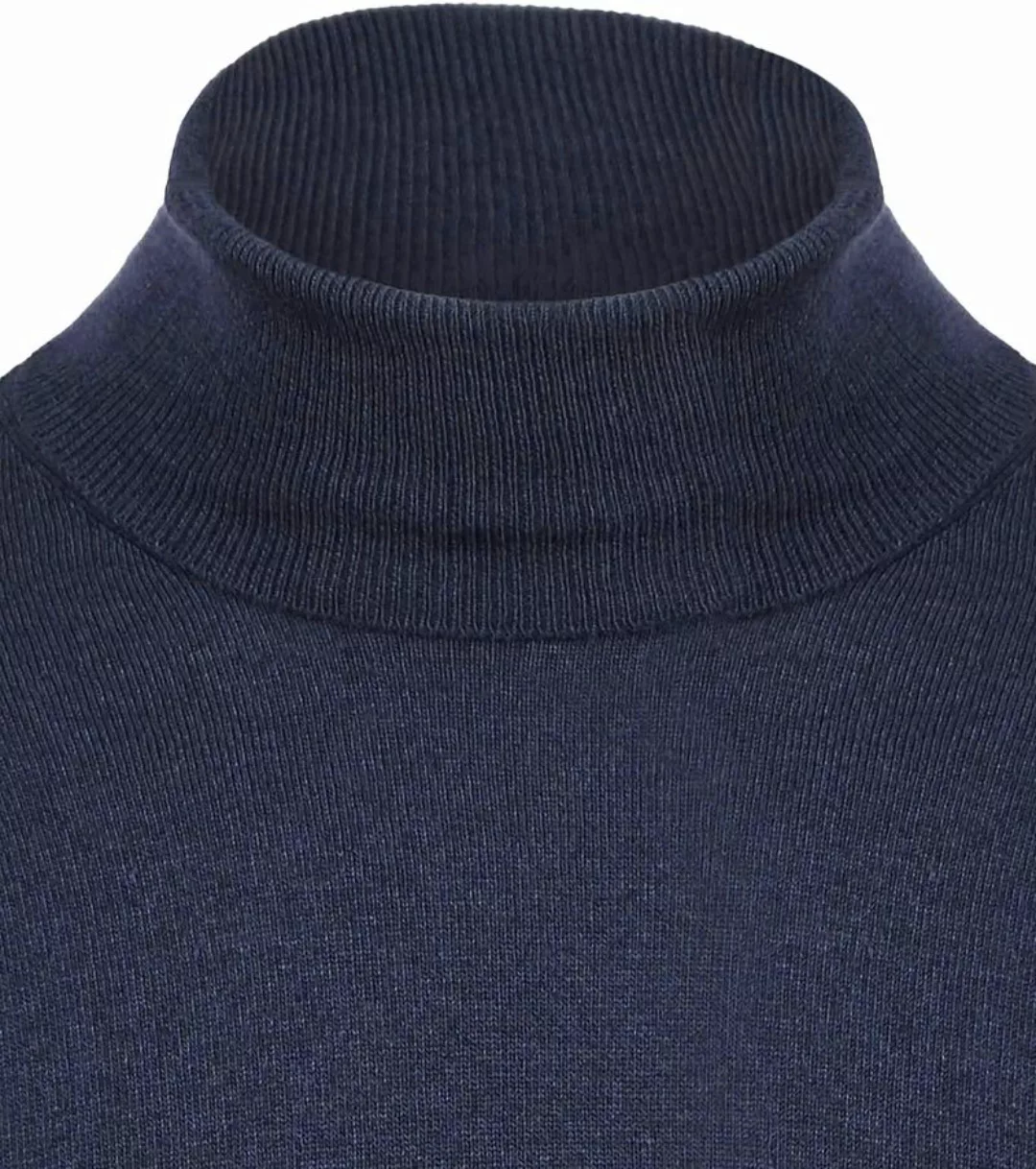 Suitable Ecotec Rollkragenpullover Navy - Größe S günstig online kaufen