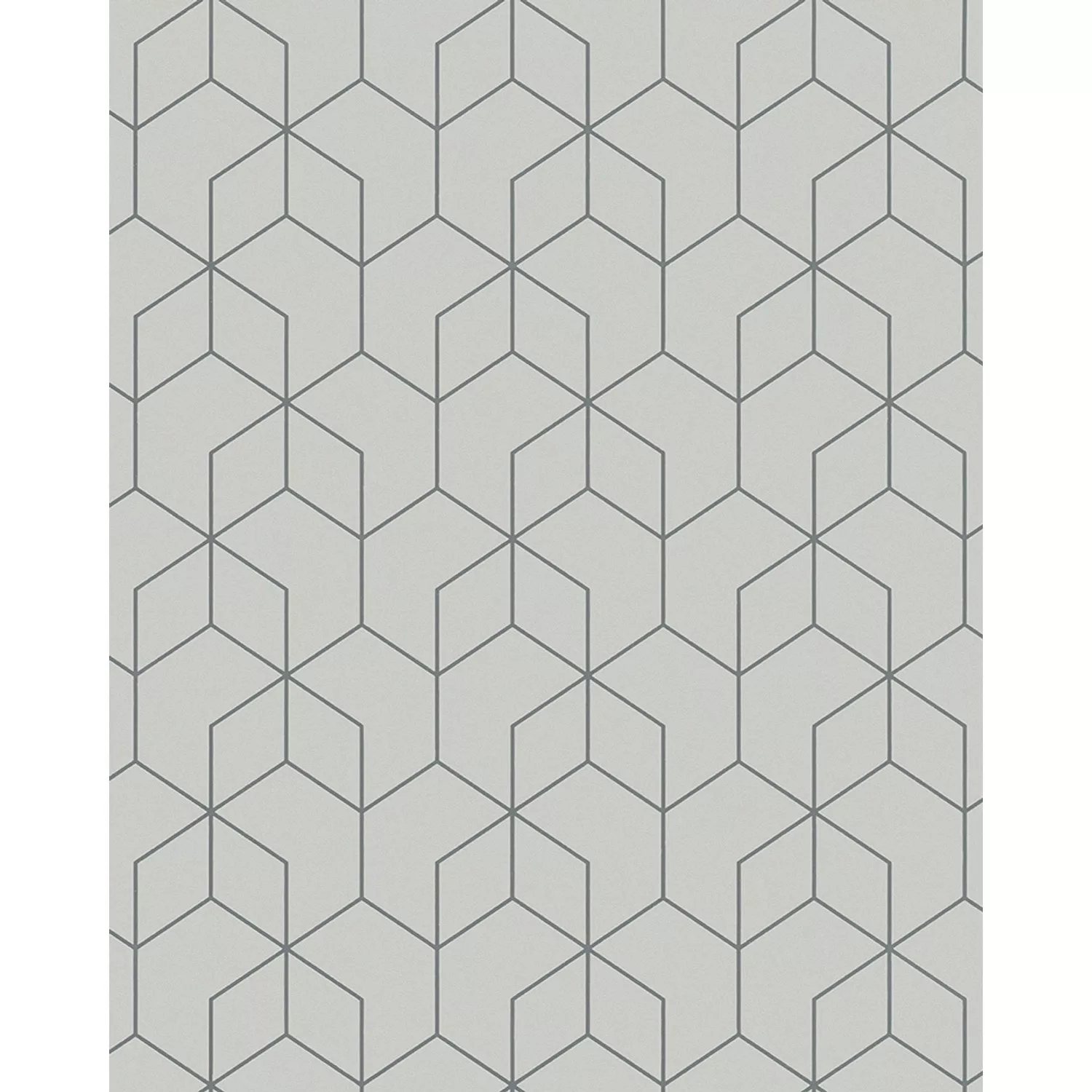 Marburg Vliestapete Grafisch Geometriemotiv Grau 10,05 m x 0,53 m FSC® günstig online kaufen