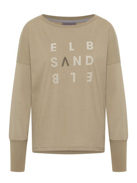 Elbsand Rundhalsshirt Longsleeve Ingiara Golden Olive günstig online kaufen