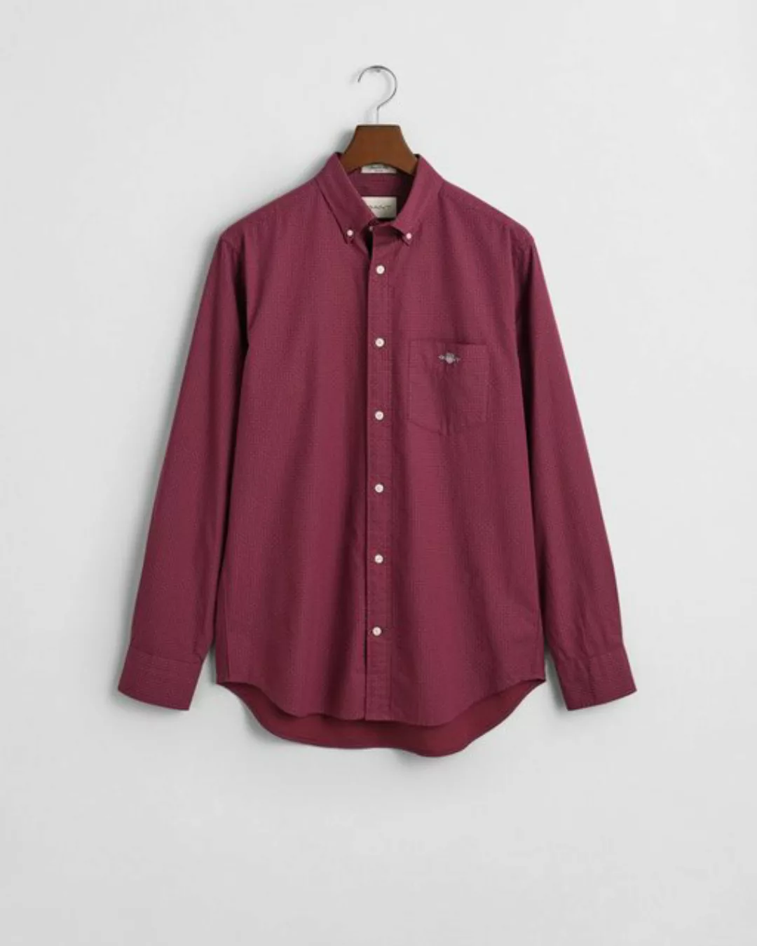 Gant Langarmhemd REG MICRO PRINT SHIRT mit einem dezenten, durchgehenden Mi günstig online kaufen