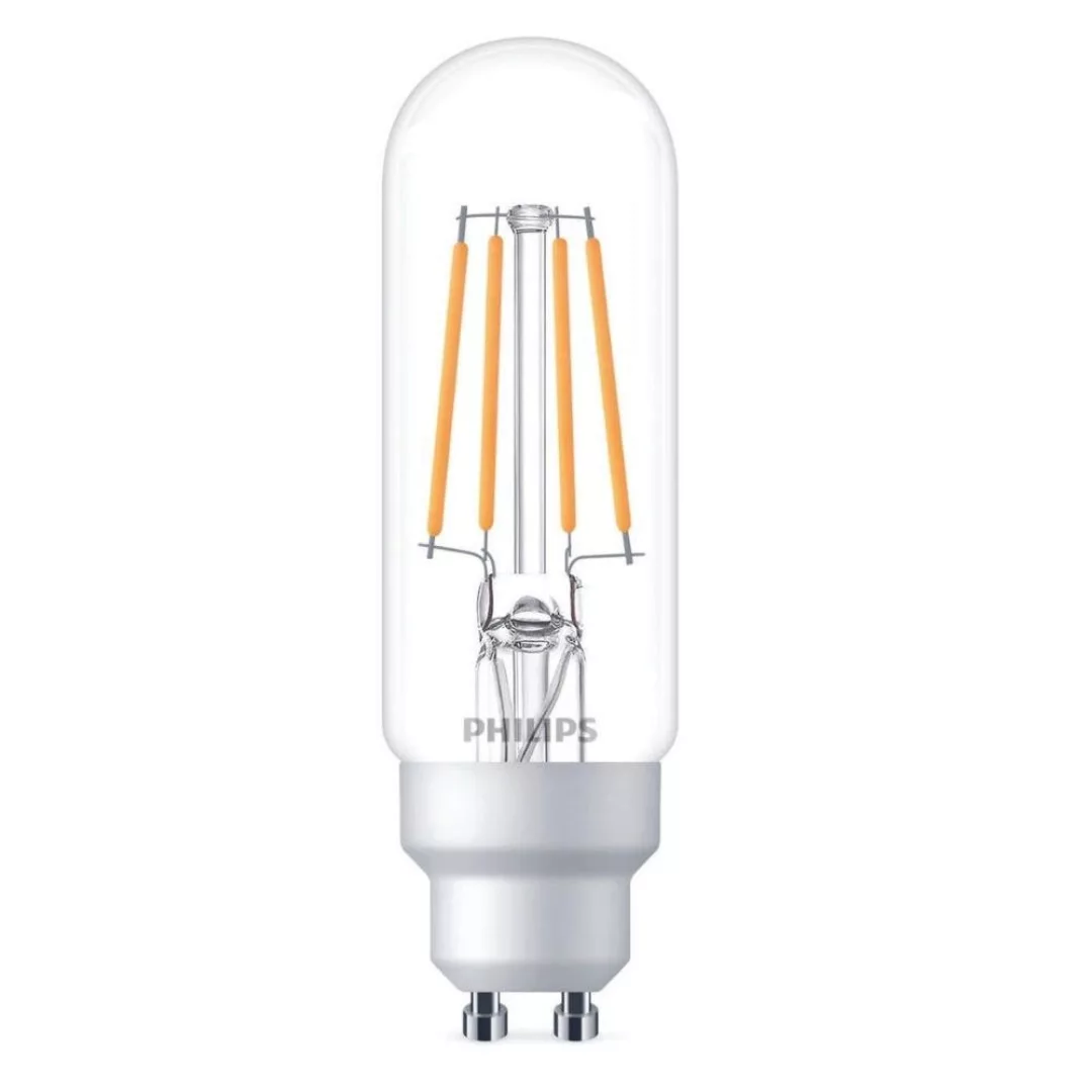 Philips LED Filament Lampe ersetzt 40W GU10 Röhre - T30 4,5W 470lm 4000K Ei günstig online kaufen