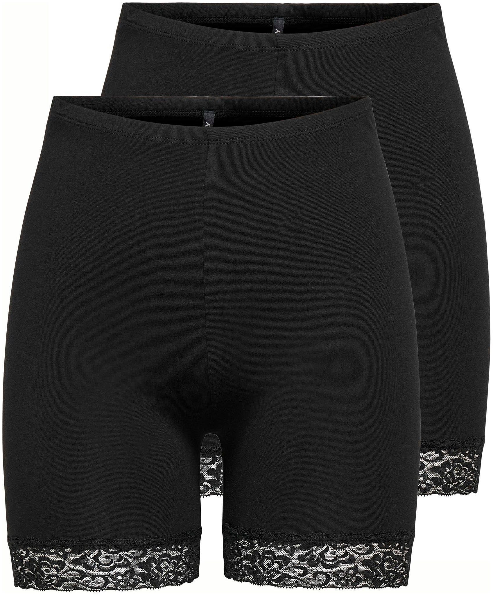 ONLY Radlerhose ONLLIVE LOVE LACE SHORTS günstig online kaufen