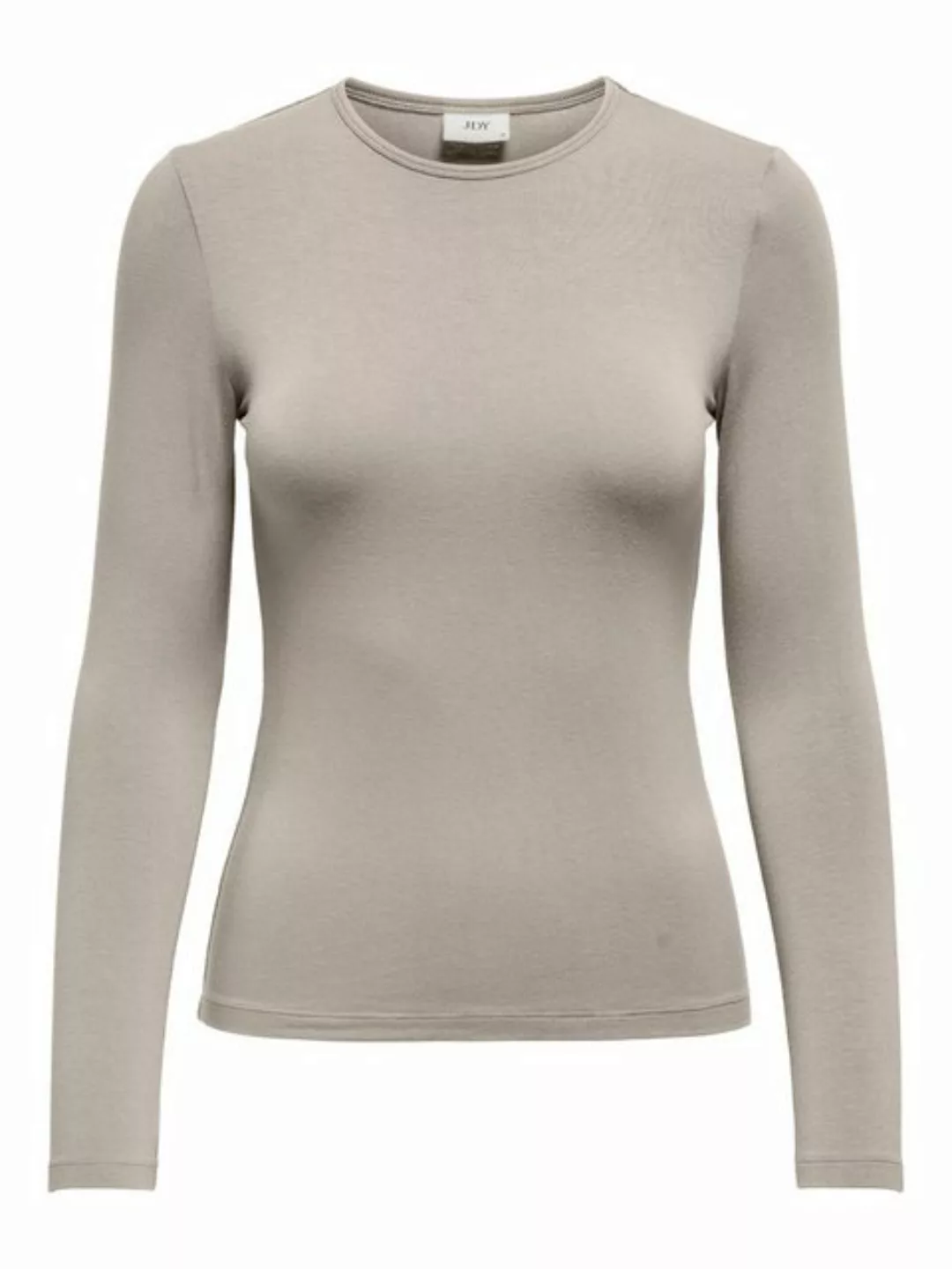 JACQUELINE de YONG T-Shirt Langarmshirt Slim Fit Rundhals Elegant 7809 in H günstig online kaufen