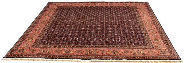 morgenland Orientteppich »Perser - Täbriz quadratisch - 200 x 195 cm - dunk günstig online kaufen