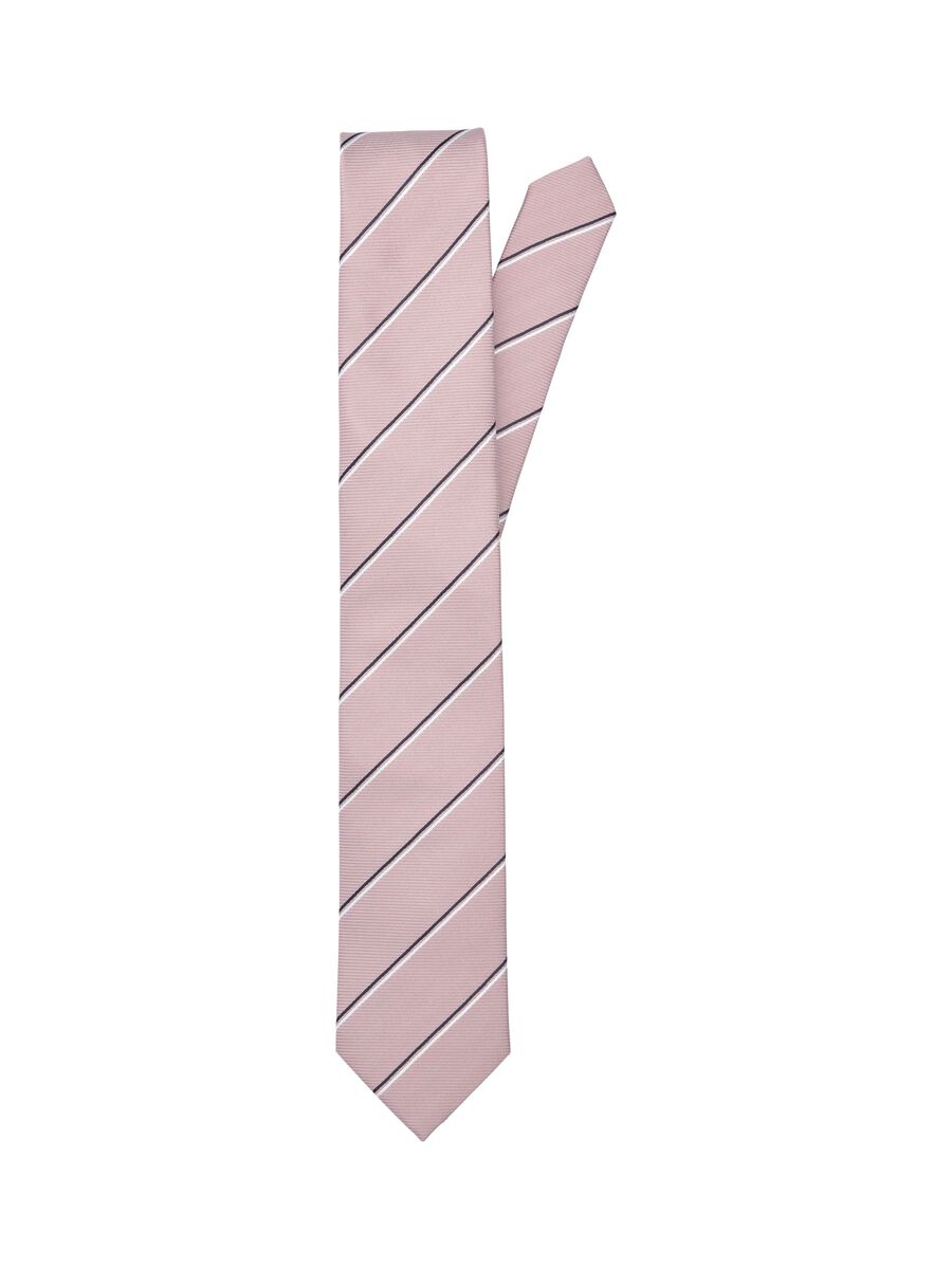 SELECTED Gestreifte Krawatte Herren Pink günstig online kaufen