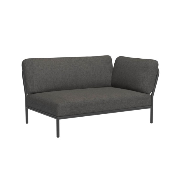 LEVEL Outdoor Sofa Lounge-Modul 2 Scharlachrot Weiß Links günstig online kaufen