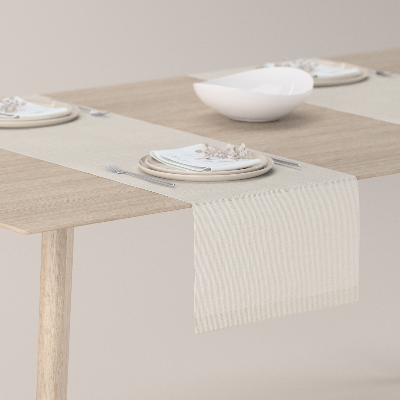 Tischläufer, creme, 40 x 130 cm, Sensual Premium (144-42) günstig online kaufen