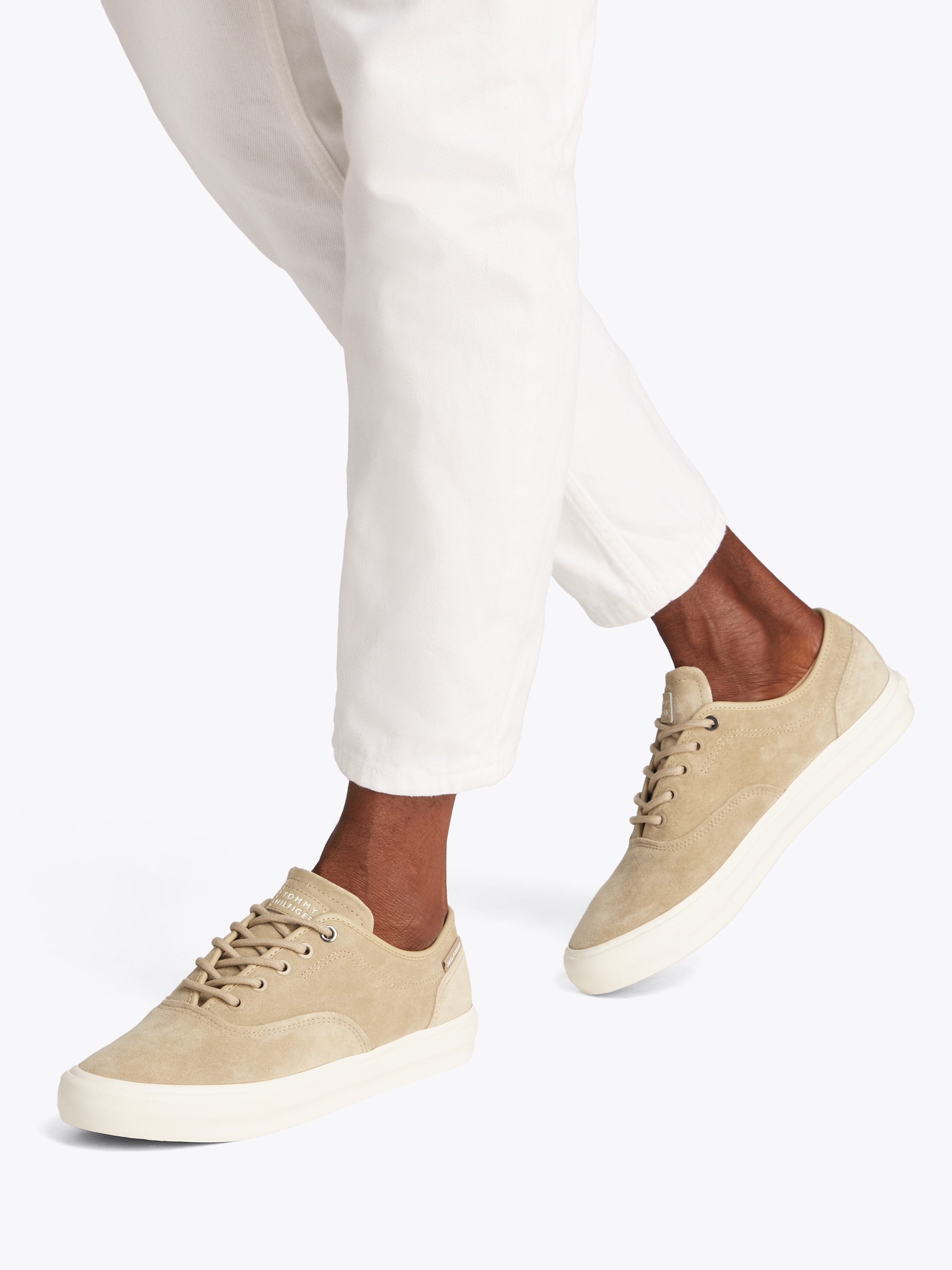 Tommy Hilfiger Plateausneaker "TH HI VULC LOW OXFORD SUEDE", Freizeitschuh, günstig online kaufen