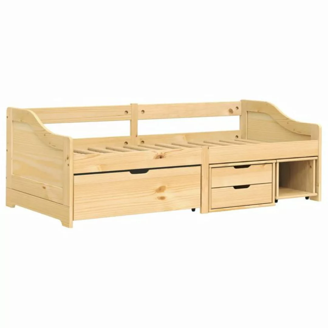 vidaXL Bett Tagesbett mit 3 Schubladen IRUN 90x200 cm Massivholz Kiefer günstig online kaufen