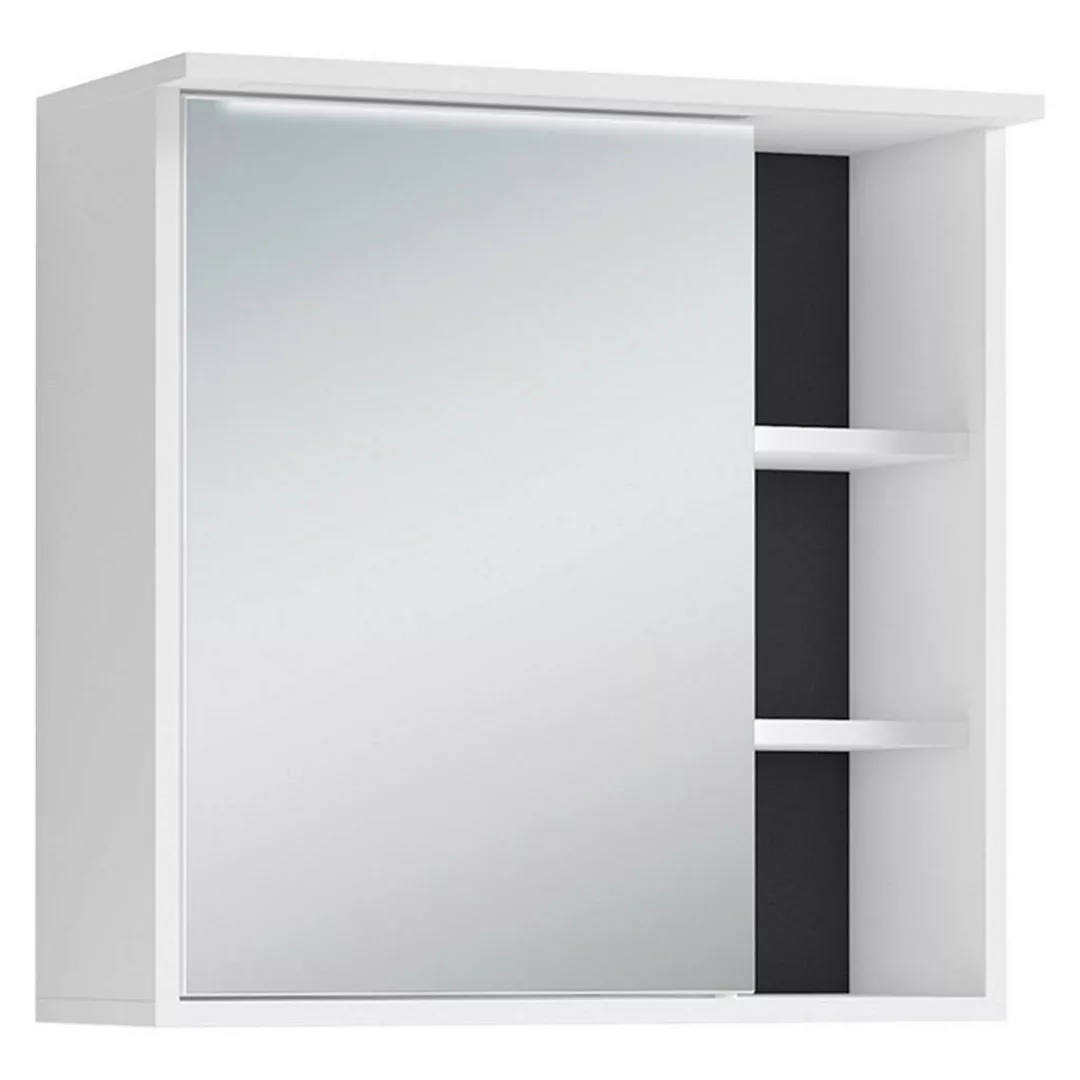 Spiegelschrank WELLNESS weiß B/H/T: ca. 60x61x28 cm günstig online kaufen