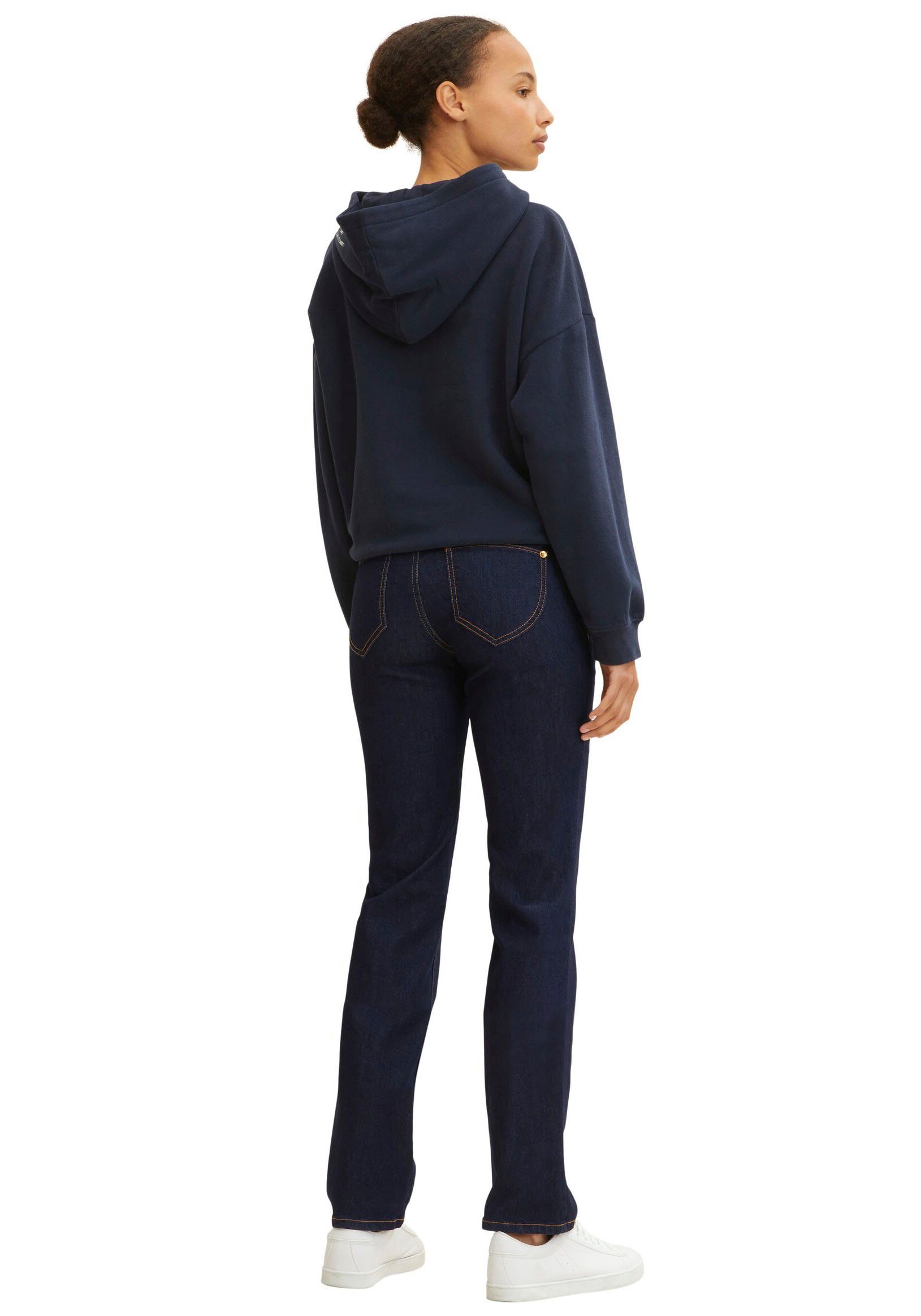 TOM TAILOR Gerade Jeans "Alexa Straight", mit Kontrastnähten günstig online kaufen