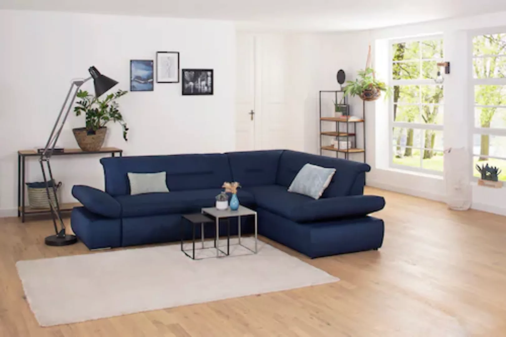INOSIGN Ecksofa »Avesa L-Form«, Wahlweise mit Arm- und Bettfunktion, B/T/H: günstig online kaufen