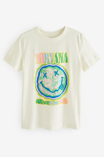 Next T-Shirt Lizensiertes T-Shirt, Nirvana (1-tlg) günstig online kaufen