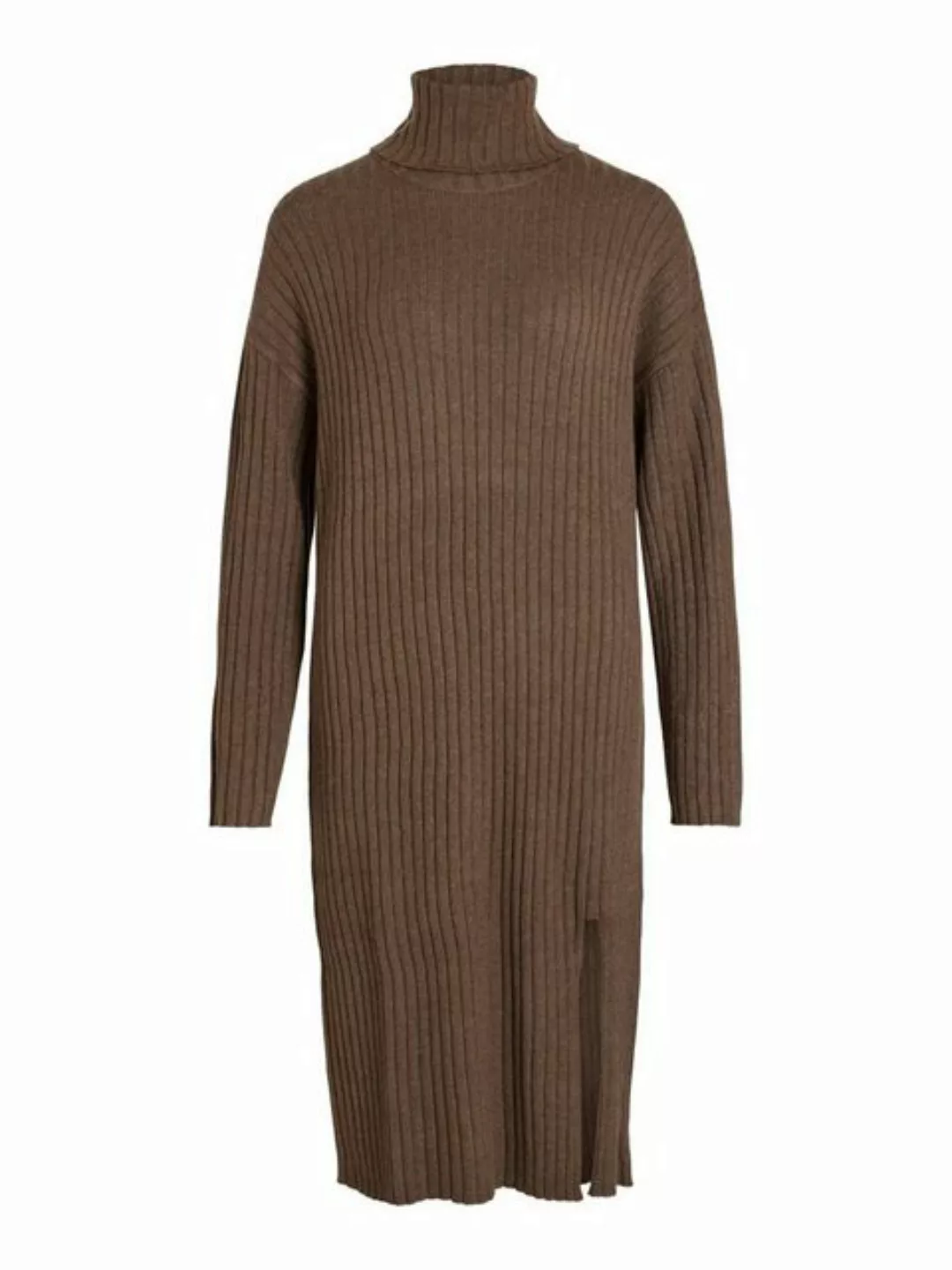 Vila Strickkleid Damen Strickkleid VIRIL ROLLNECK L/S SLIT (1-tlg) günstig online kaufen