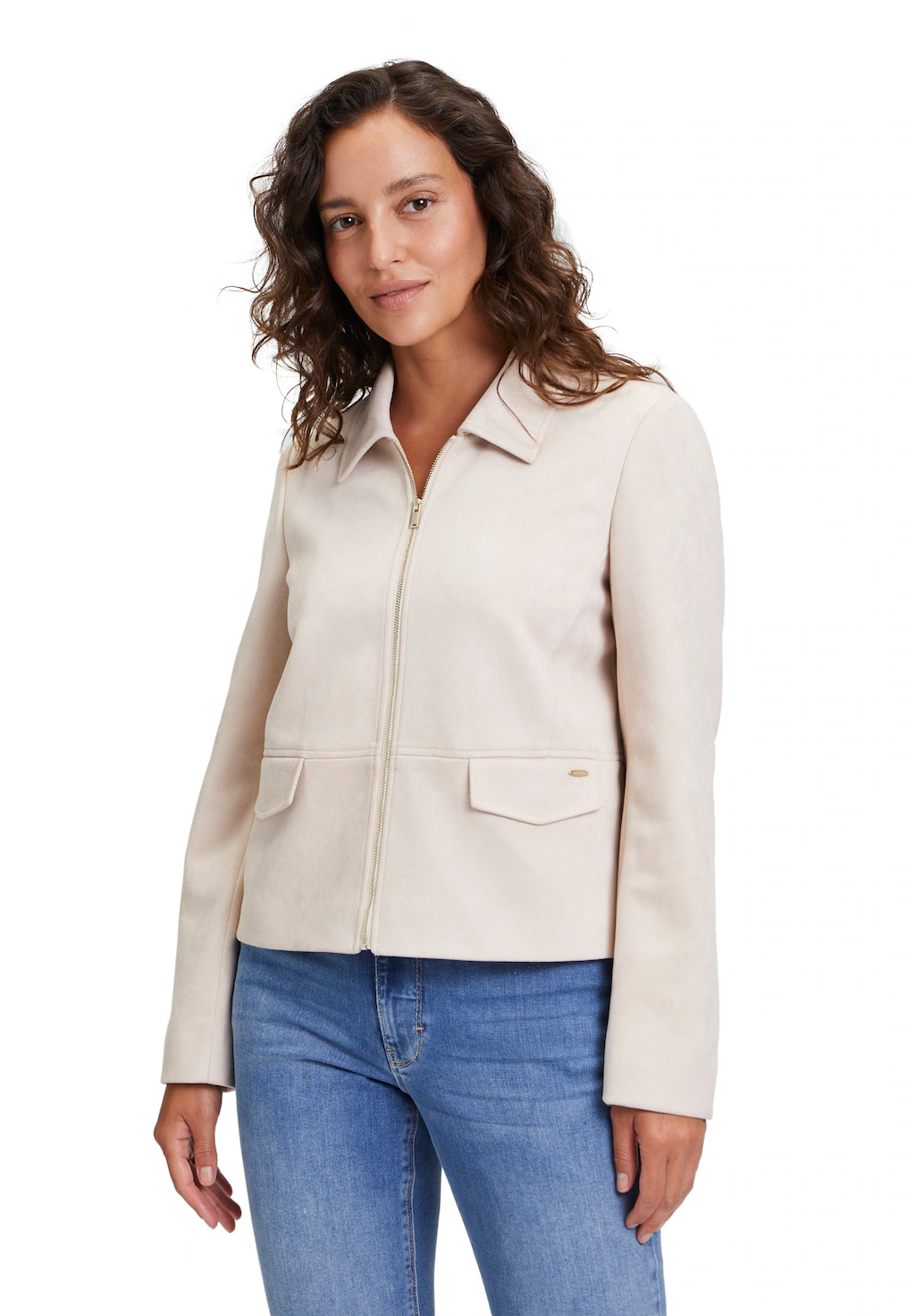 Betty&Co Jackenblazer "Betty & Co Damen Casual-Jacke mit Kragen", Material günstig online kaufen
