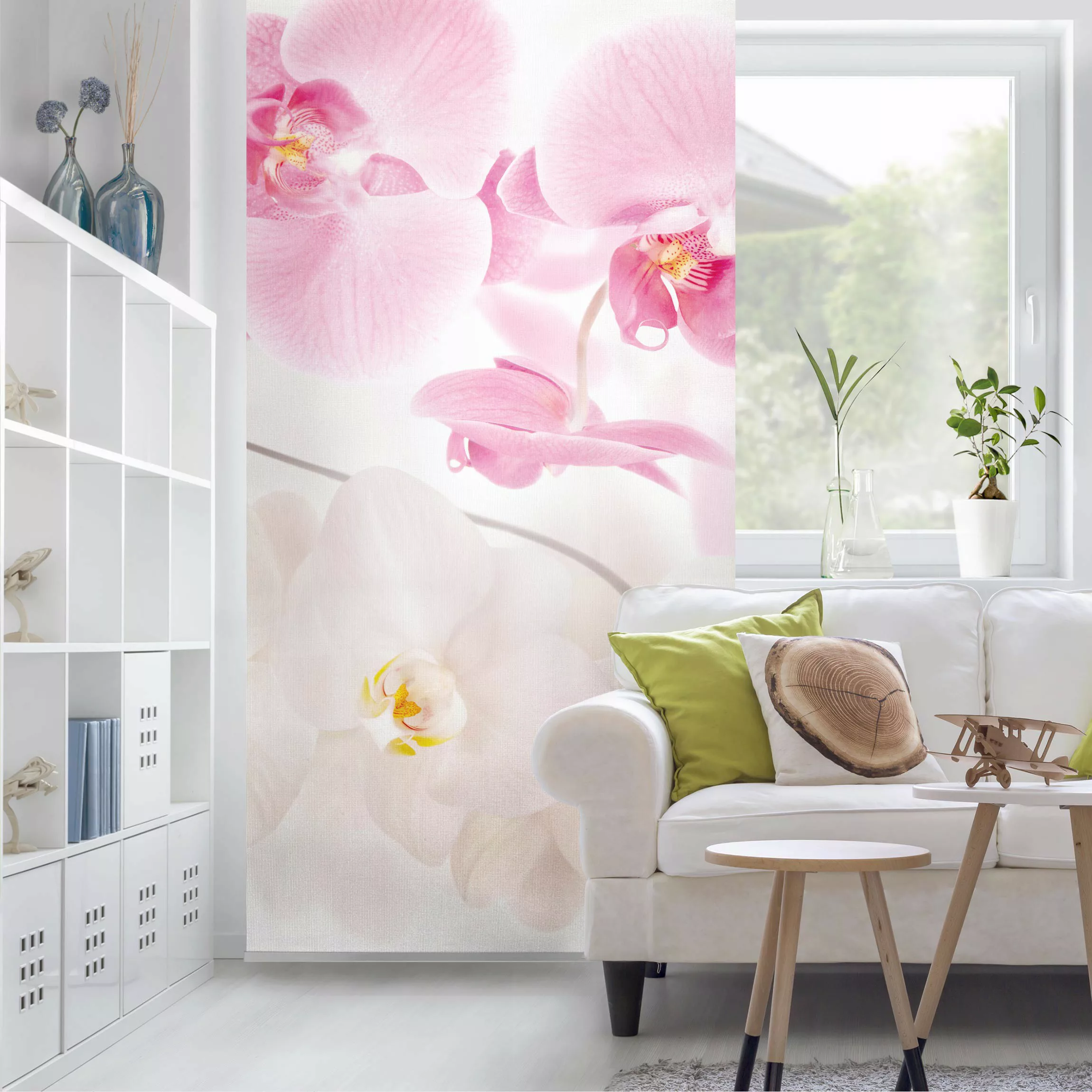 Raumteiler Blumen Delicate Orchids günstig online kaufen