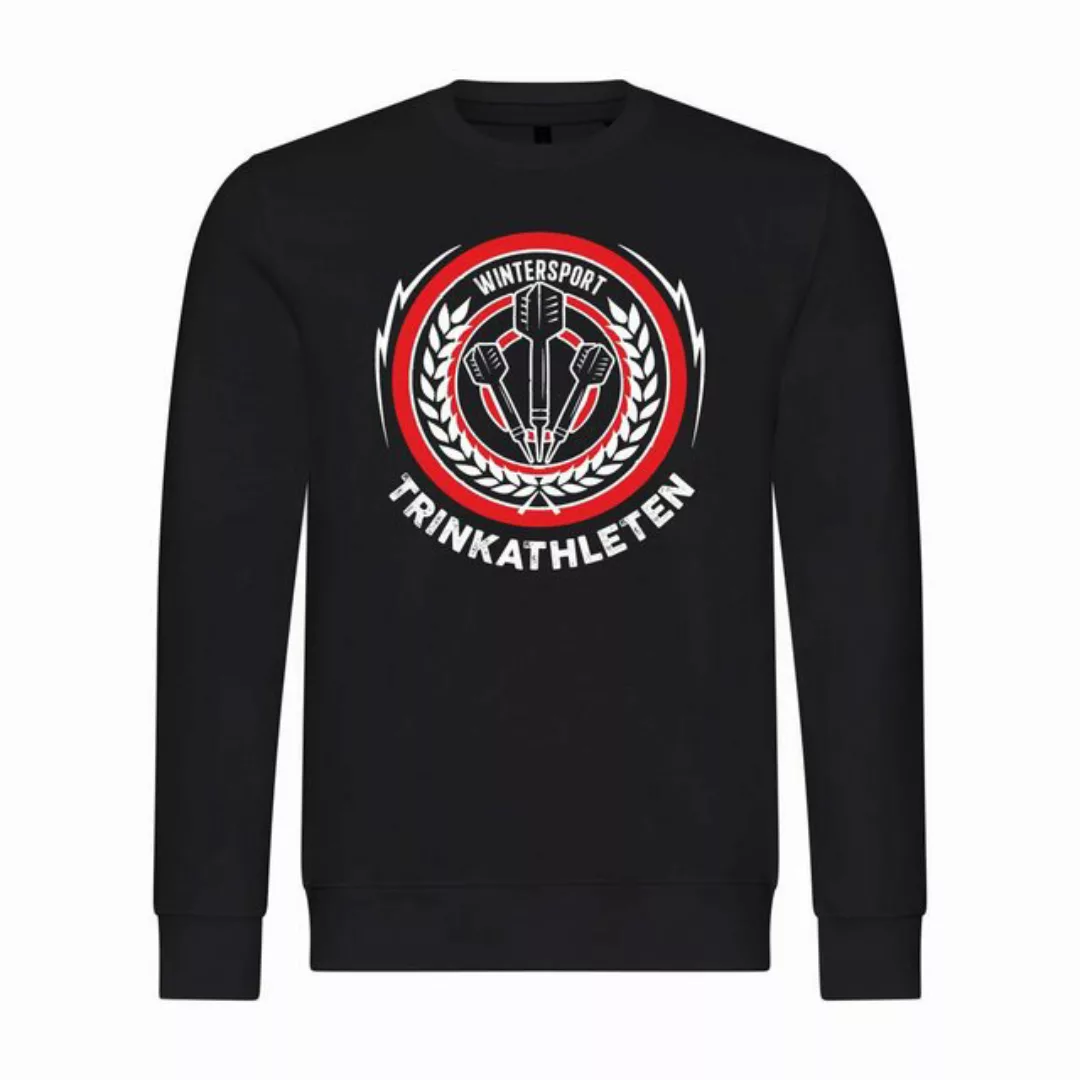 deinshirt Rundhalspullover Herren Sweatshirt Wintersport Trinkathleten Mit günstig online kaufen