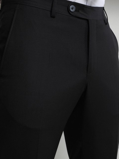 KİP Chinohose Gewebte, schmal geschnittene, klassische Hose aus Wollmischun günstig online kaufen