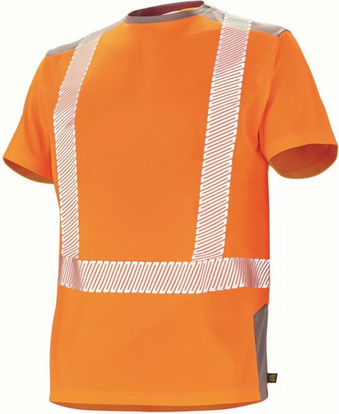 Cepovett T-Shirt Kurzarm-Shirt Fluo Safe günstig online kaufen