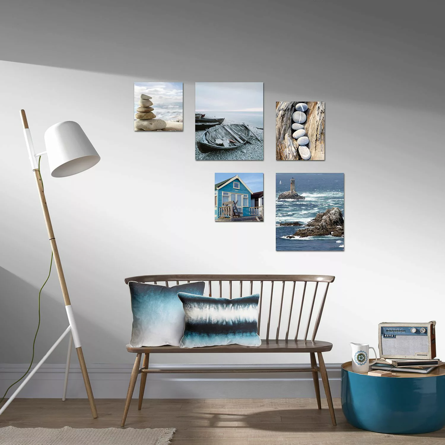 Art for the home Bild "Strand", Strand, (5 St.) günstig online kaufen