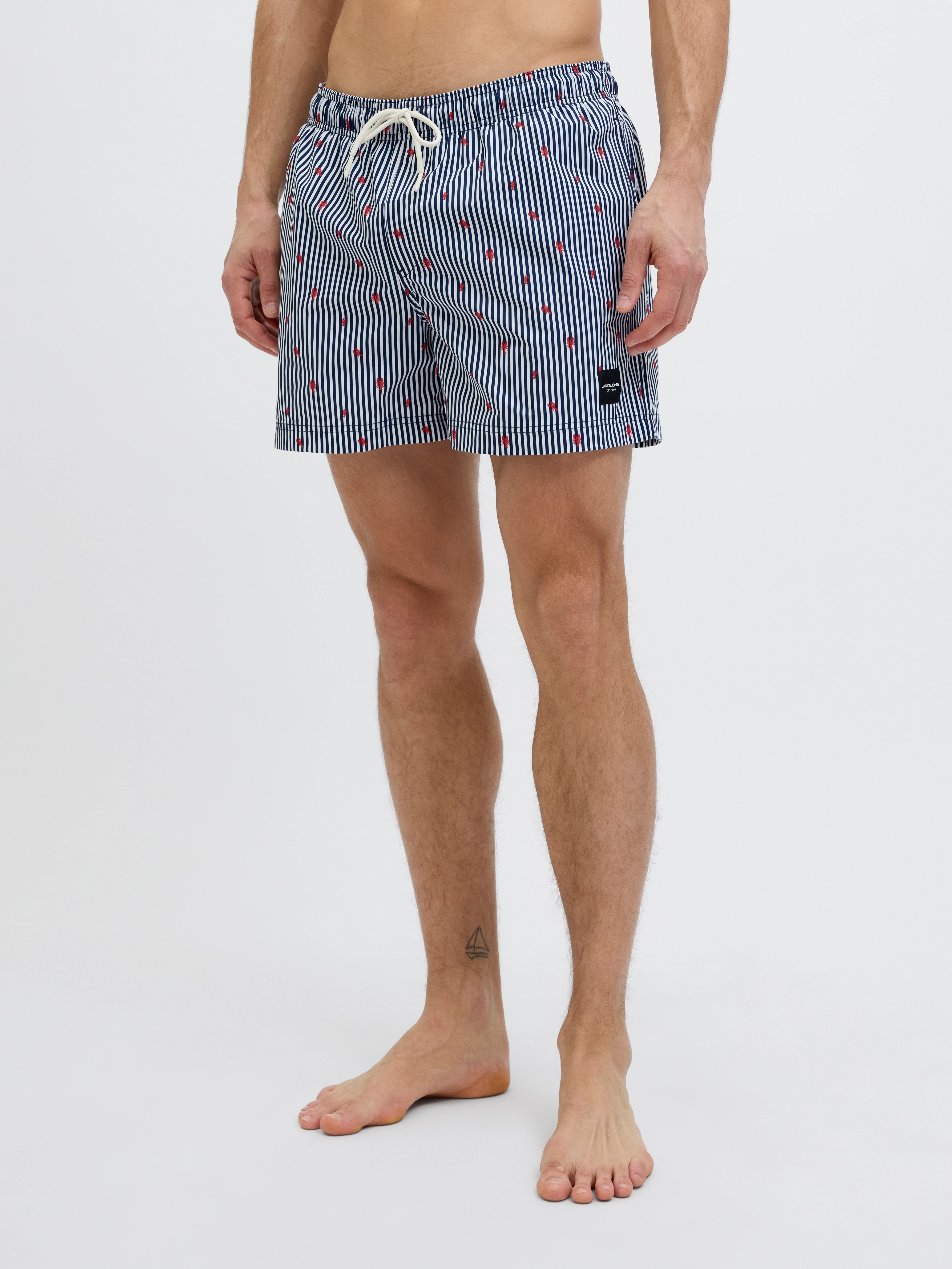 Jack & Jones Badeshorts "JPSTMAUI JJSWIM MINI STRIPE AKM SN" günstig online kaufen