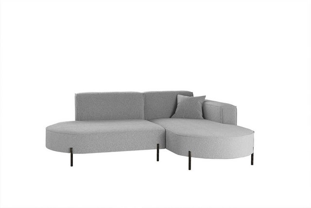 Fun Möbel Ecksofa Sofa VALENCIA XS in Stoff Quelle, Ottomane Links oder Rec günstig online kaufen