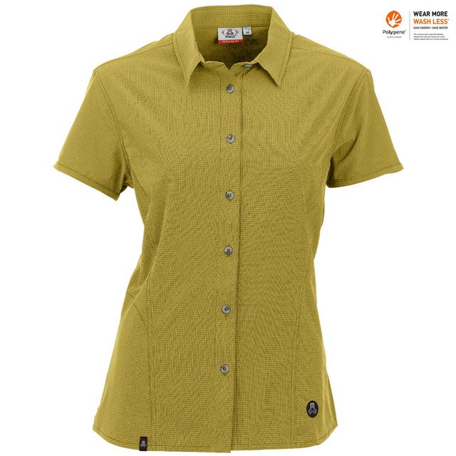Maul Kurzarmshirt Maul - Agile 3XT - Damen Outdoor Bluse elastisch, gelb günstig online kaufen