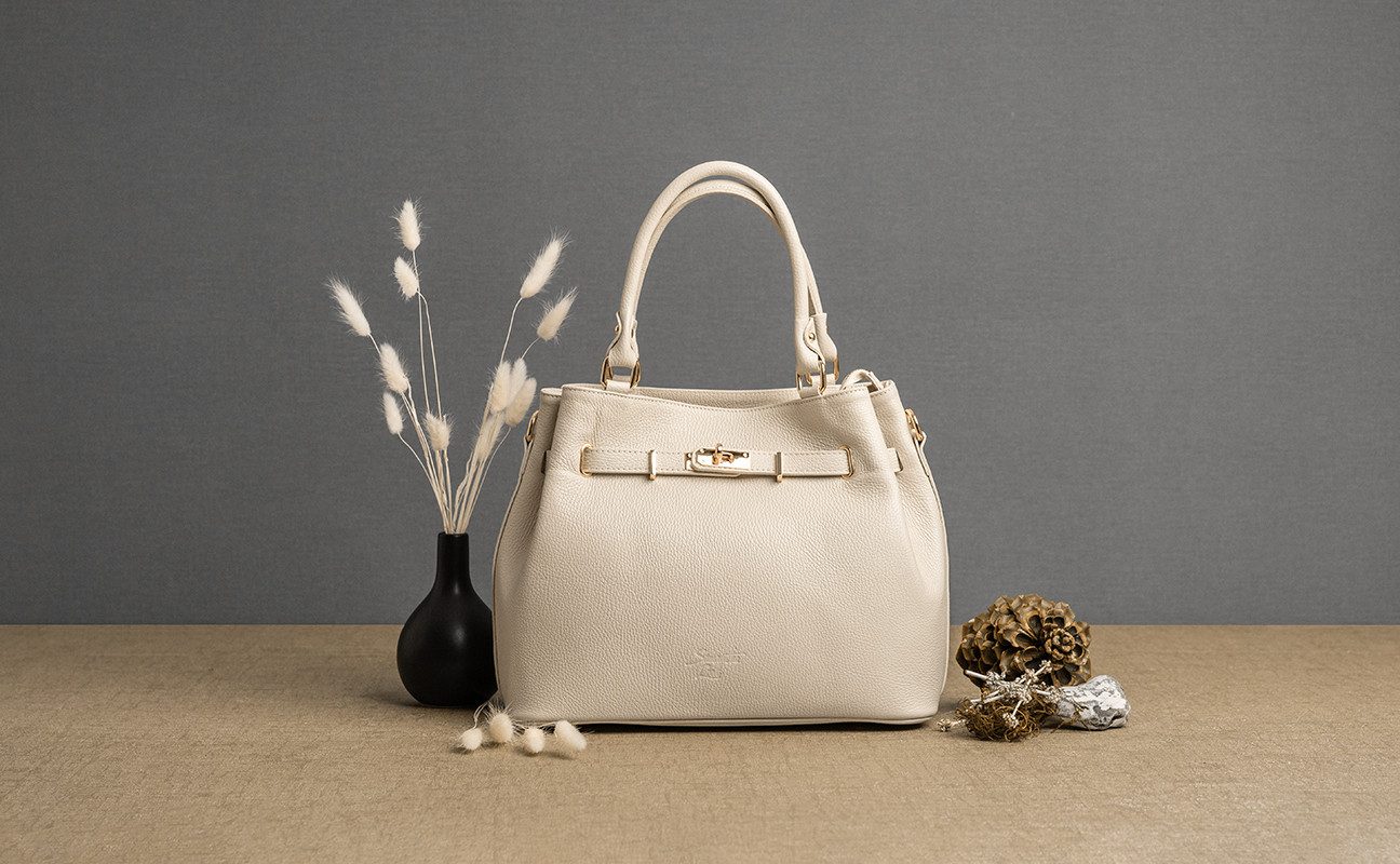 Samantha Look Henkeltasche, echt Leder, Made in Italy, geräumige Henkeltasc günstig online kaufen