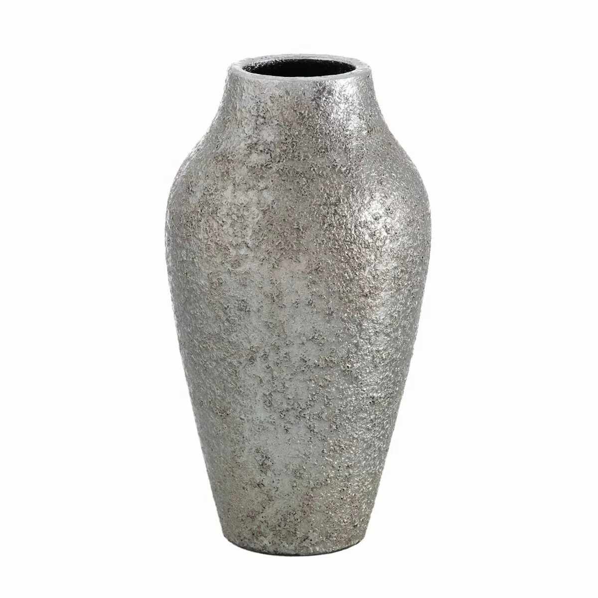 Vase Aus Keramik Silber 19 X 19 X 30 Cm günstig online kaufen