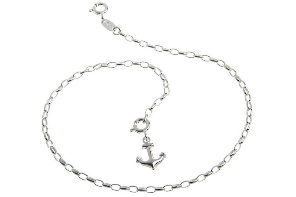 Silberkettenstore Fußkette Fußkette Rundanker 2,3mm mit günstig online kaufen