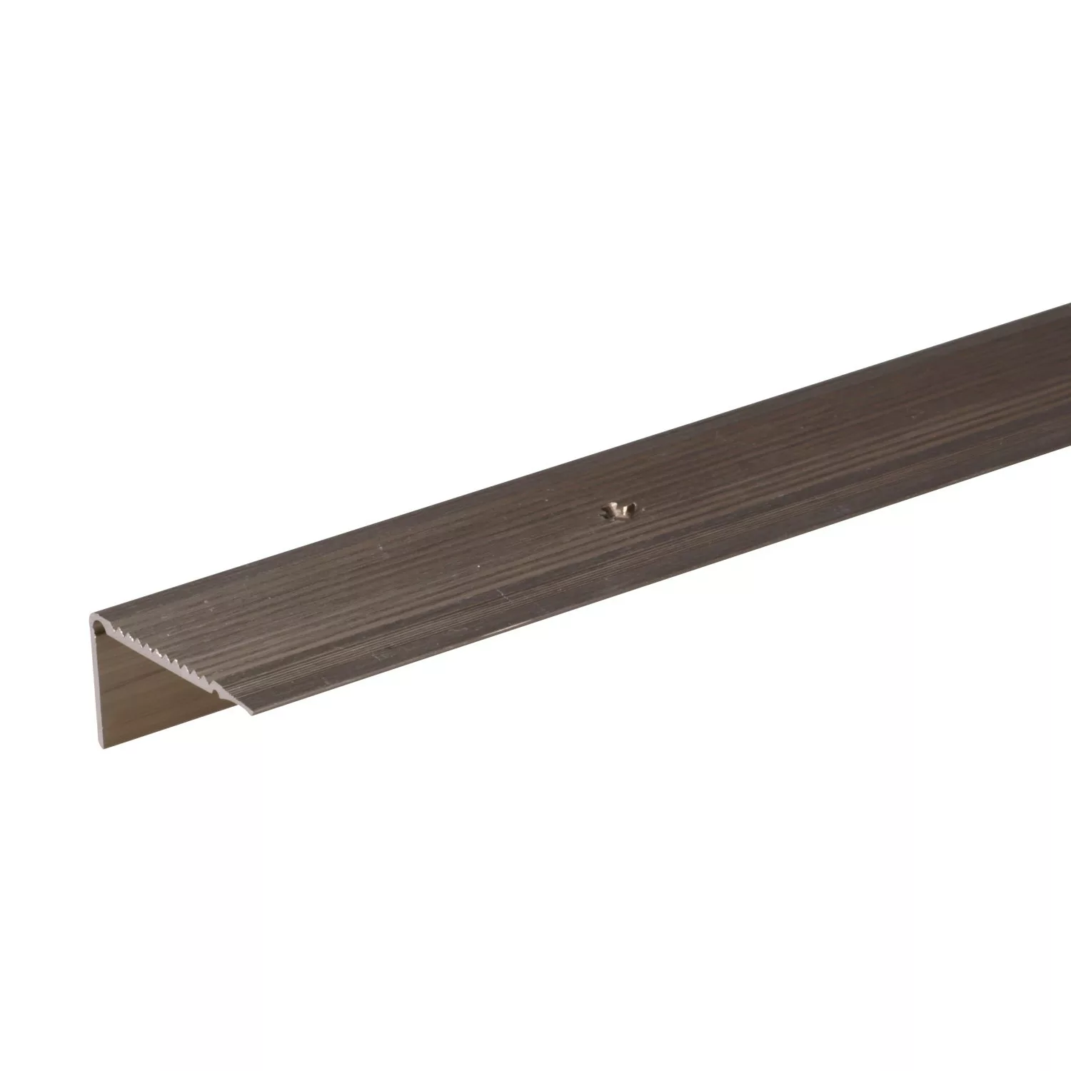 Treppenkantenprofil Aluminium 21 mm x 21 mm x 2.000 mm Bronze günstig online kaufen