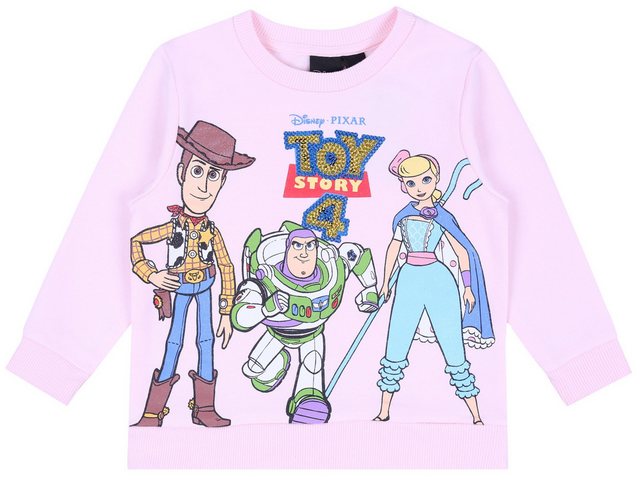 Sarcia.eu Langarmbluse Hellpinker Pullover mit Pailetten Toy Story DISNEY 1 günstig online kaufen