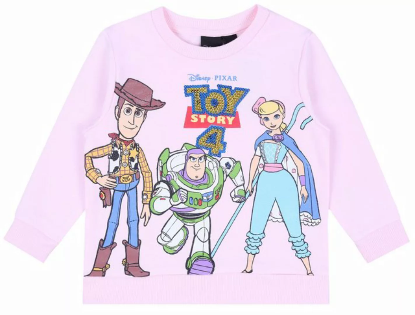 Sarcia.eu Langarmbluse Hellpinker Pullover mit Pailetten Toy Story DISNEY 5 günstig online kaufen