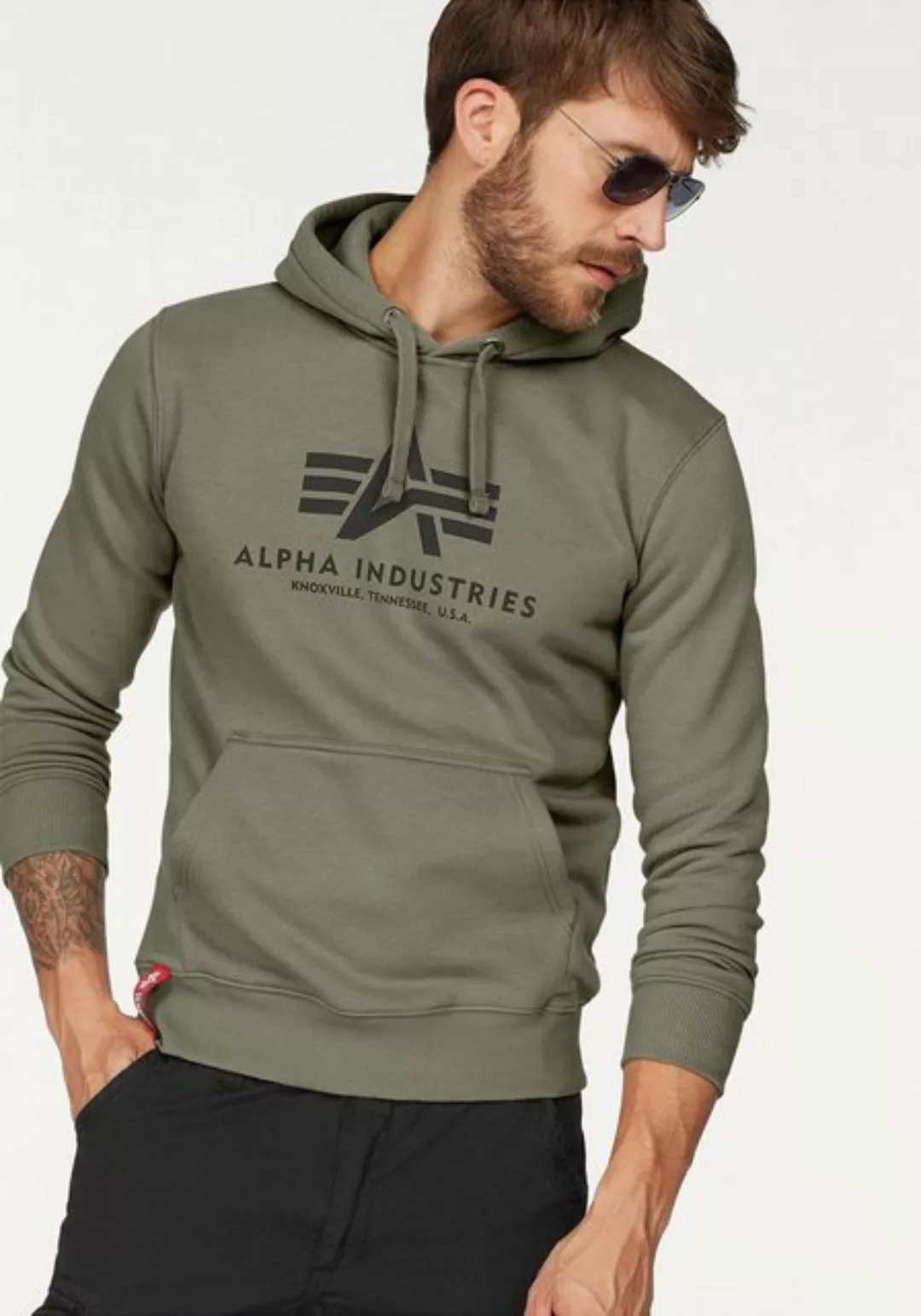 Alpha Industries Kapuzensweatshirt Basic Hoody günstig online kaufen