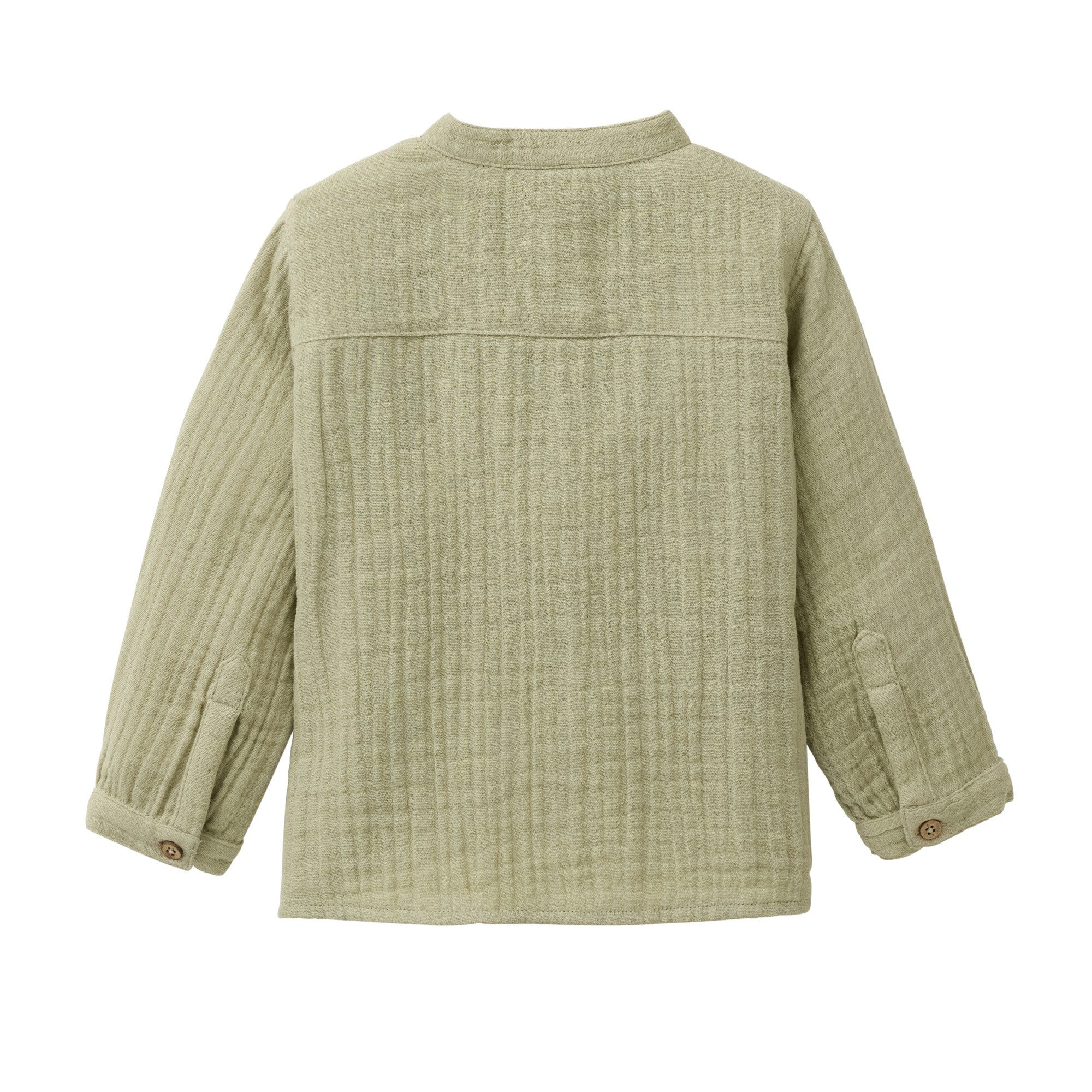 People Wear Organic Langarmhemd, Musselin Freizeithemd günstig online kaufen