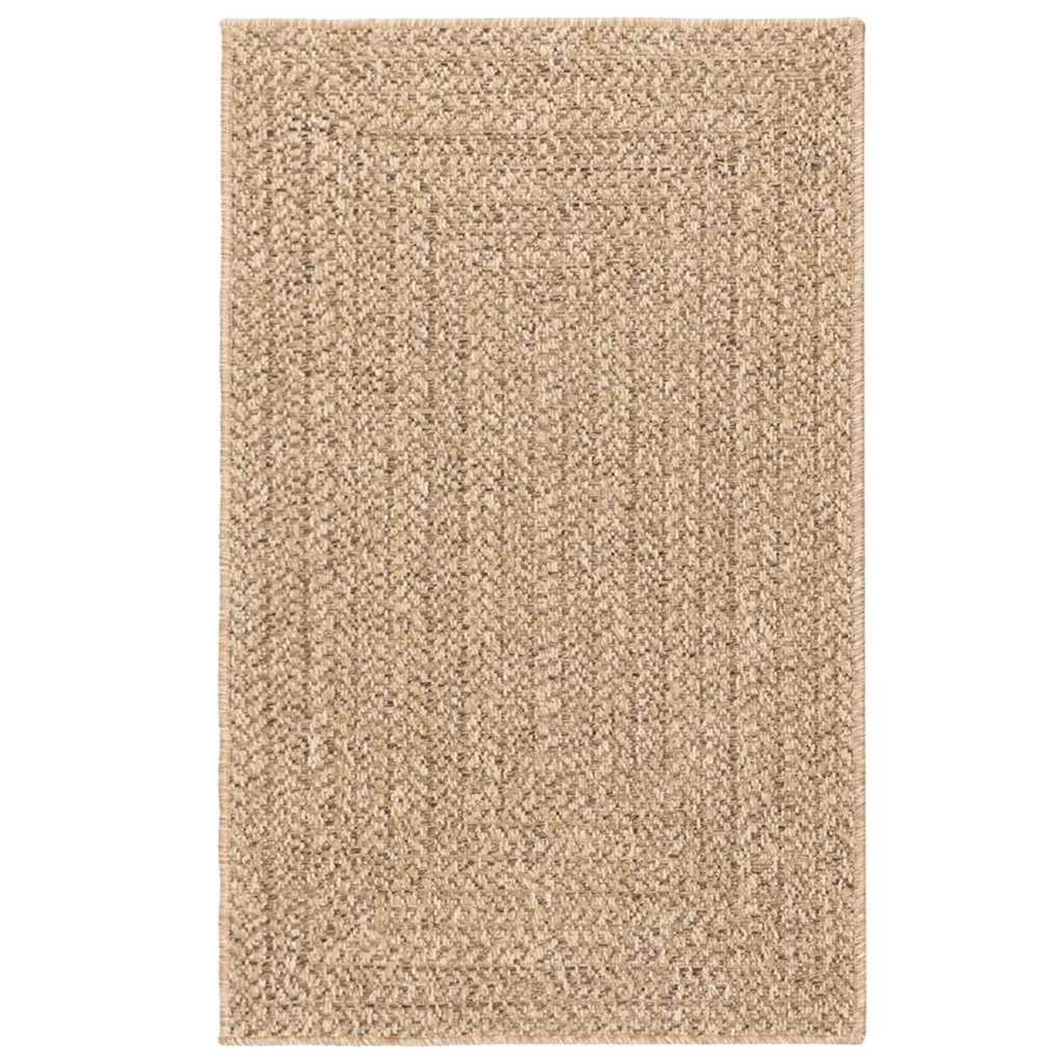 vidaXL Teppich Zizur Beige 160x230 Cm Juteoptik Indoor Und Outdoor 2232321 günstig online kaufen
