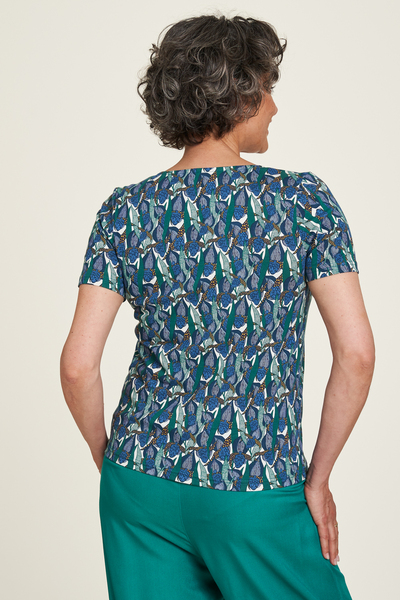 Stretch Jersey Kurzarm Shirt Aus Bio-baumwolle (S22c15) günstig online kaufen