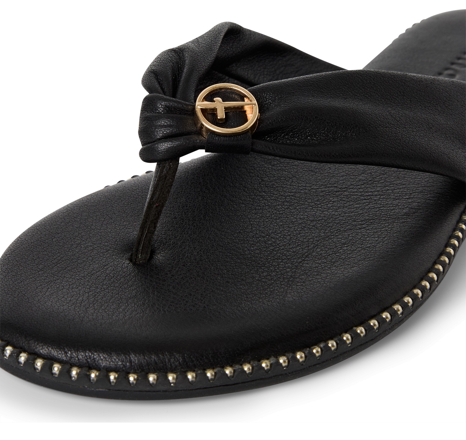 Tamaris Dianette, Zehentrenner, Sommerschuh mit glänzenden Nieten am Sohlen günstig online kaufen