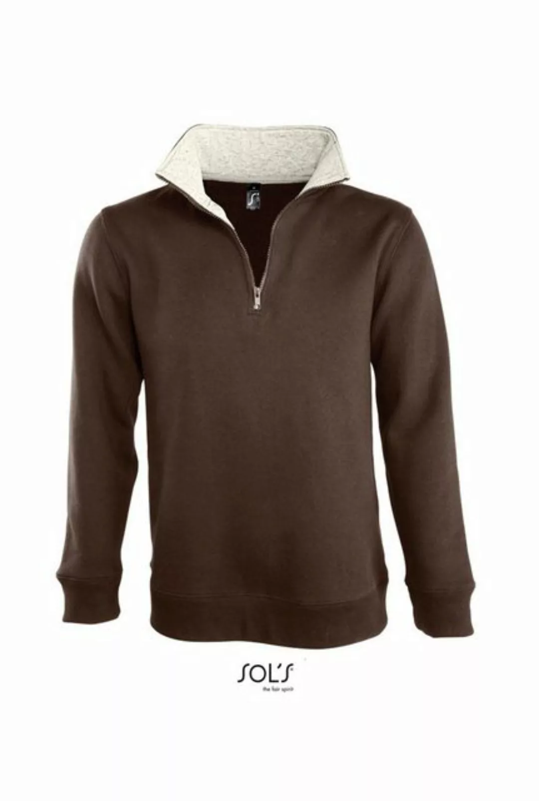SOLS Sweatshirt Men Sweat Shirt Scott 1/4 Zip günstig online kaufen