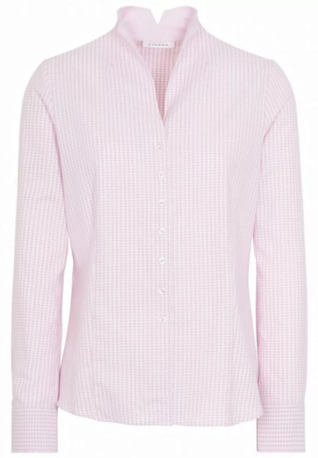 Eterna Klassische Bluse ETERNA MODERN CLASSIC Langarm Flannel Bluse rosa 62 günstig online kaufen
