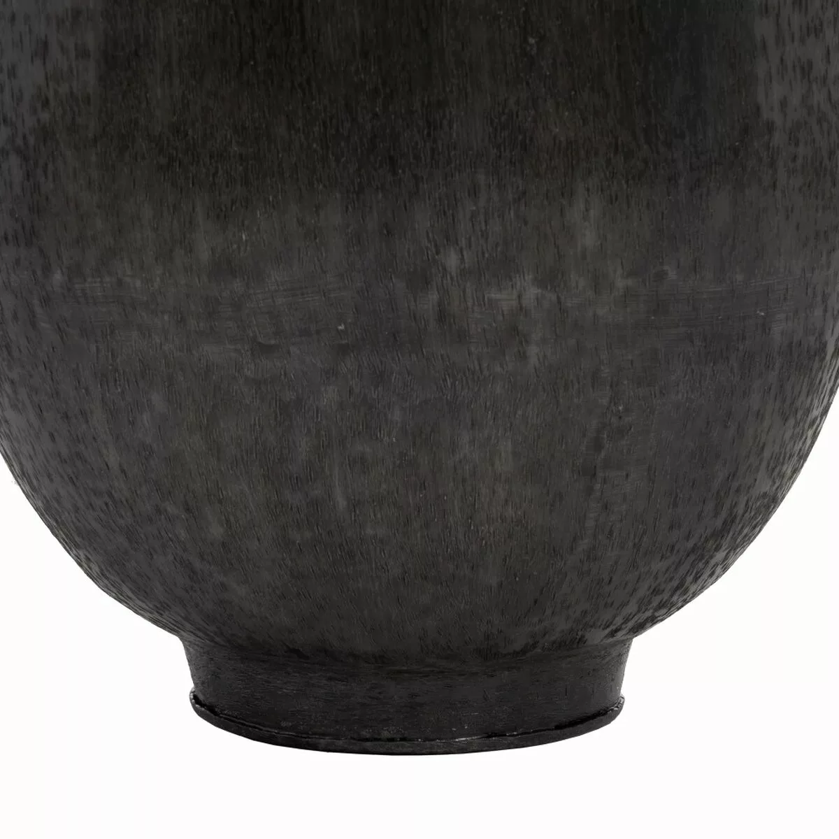 Vase Schwarz 33 X 33 X 120 Cm Aluminium günstig online kaufen