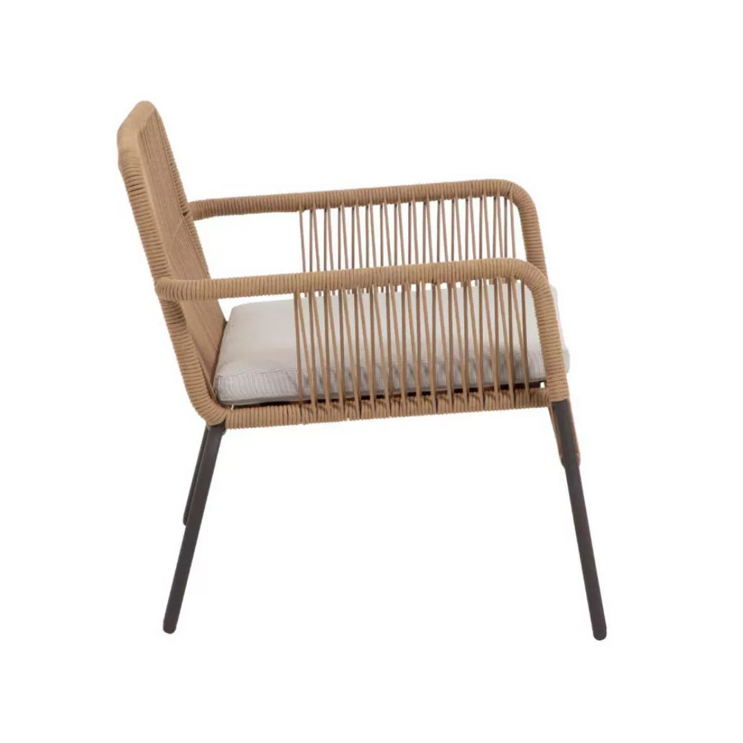 Armlehnenstühle aus Kordel Geflecht outdoor geeignet (2er Set) günstig online kaufen