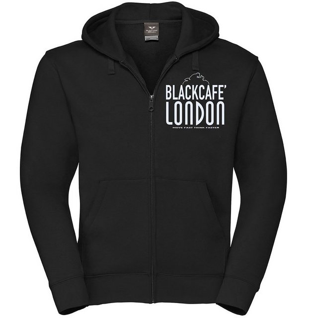 Black-Cafe London Sweatshirt Classic Zip Hoodie günstig online kaufen