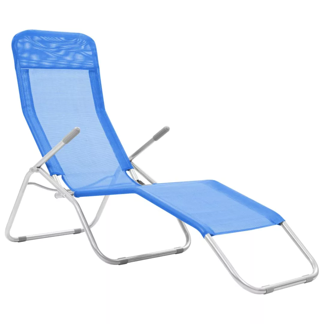vidaXL Gartenliege Klappliegen 2 Stk. Textilene günstig online kaufen